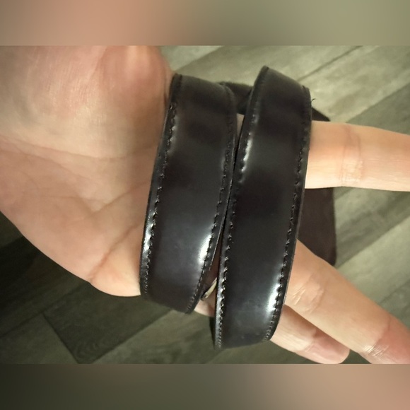 ESprit Vintage Brown Leather snap closure Shoulder Bag Tote Purse Womens - Picture 9 of 9